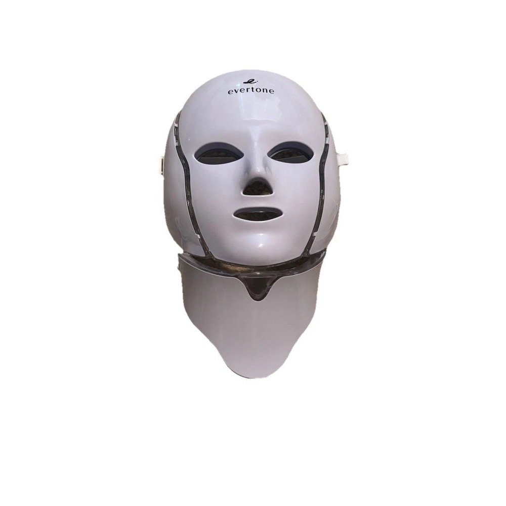 Evertone Omniglow LED Face and Neck LED Microcurrent Mask Red Light Therapy